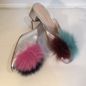 Loeffler Randal Lulu Fur Mule